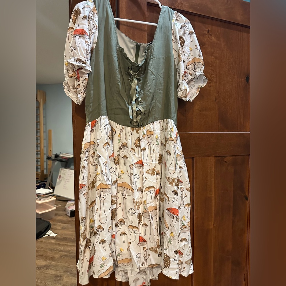 Her Universe Tinker Bell Mushroom Dress